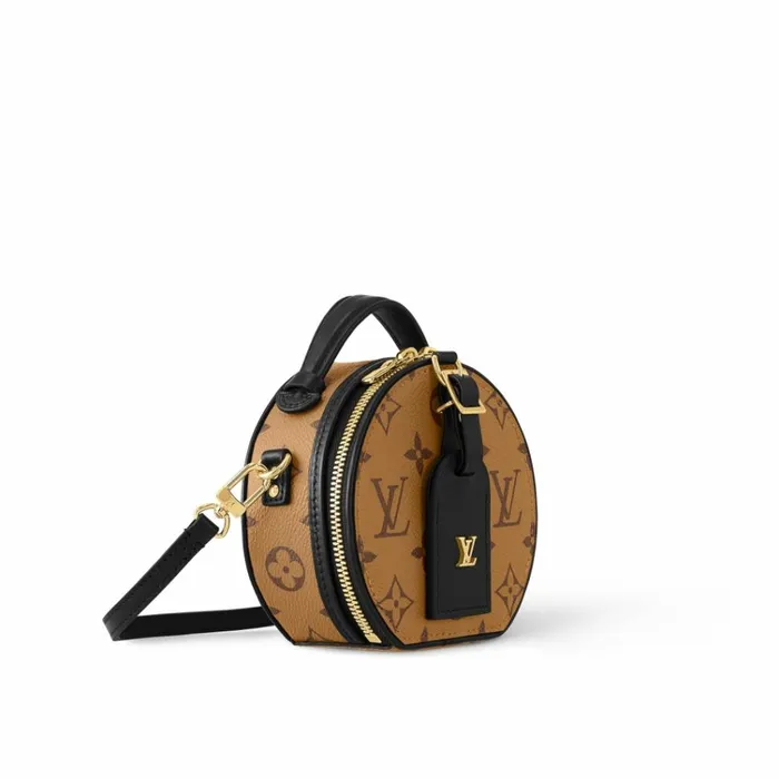 Women Boite Chapeau Bag Louis Vuitton Louis Vuitton M68276 Mini Boite Chapeau Monogram Reverse 8211 Louis Vuitton Handbag Store