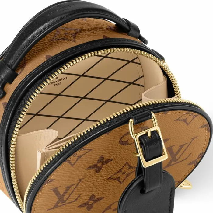 Women Boite Chapeau Bag Louis Vuitton Louis Vuitton M68276 Mini Boite Chapeau Monogram Reverse 8211 Louis Vuitton Handbag Store