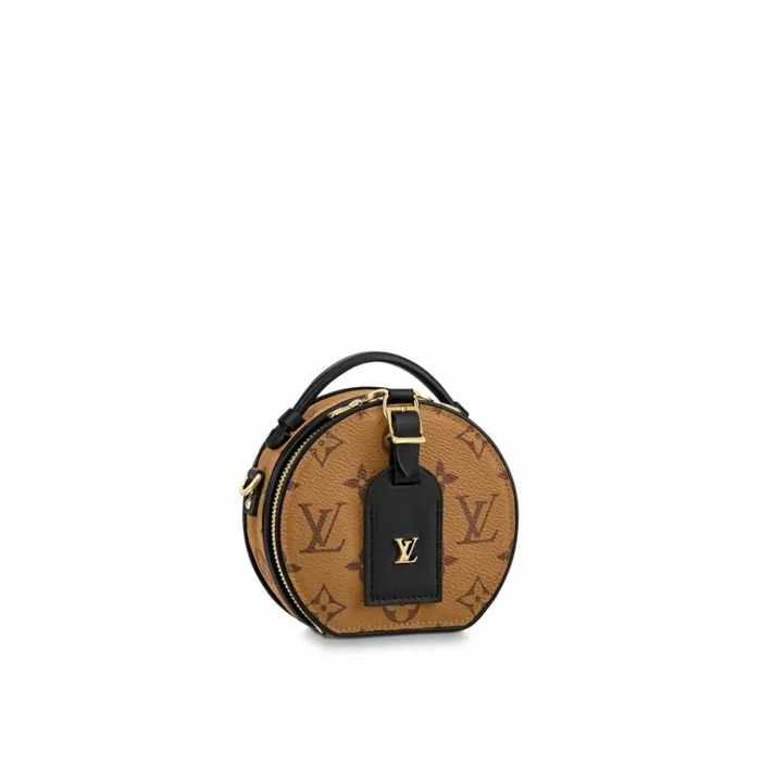 Women Boite Chapeau Bag Louis Vuitton Louis Vuitton M68276 Mini Boite Chapeau Monogram Reverse 8211 Louis Vuitton Handbag Store
