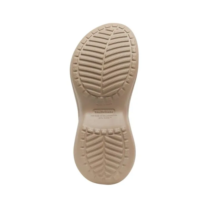 Women Boots and Ankle Boots Balenciaga Crocs Boot In Beige