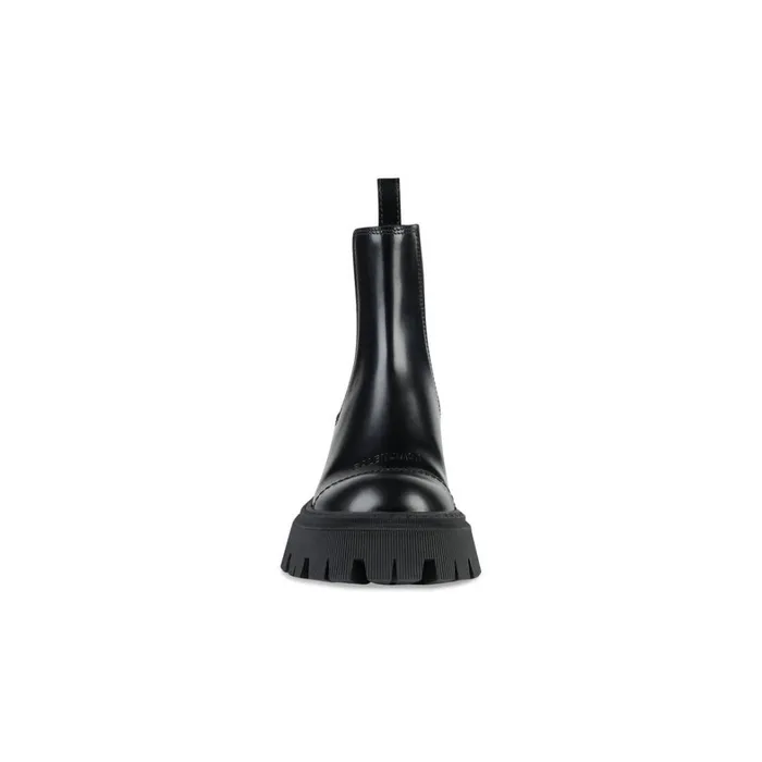 Women Boots and Ankle Boots Balenciaga Tractor 20mm Boot In Black