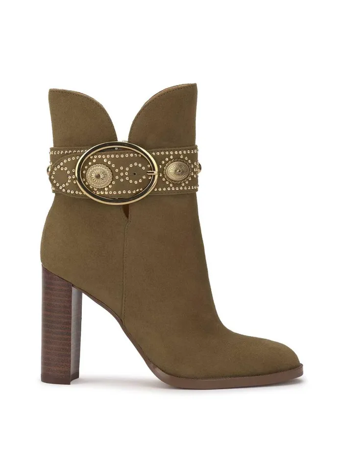 Women Boots and Booties Jessica Simpson Finova Bootie In Olive Green