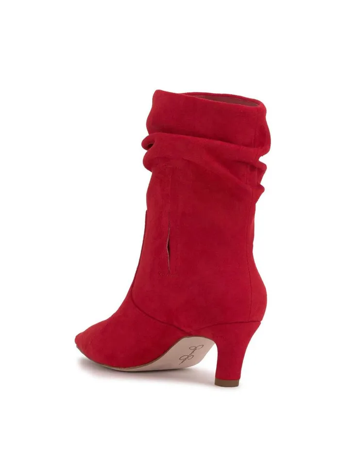 Women Boots and Booties Jessica Simpson Vyluna Bootie In Red Muse