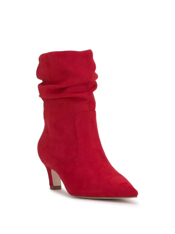 Women Boots and Booties Jessica Simpson Vyluna Bootie In Red Muse