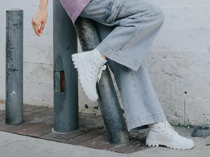 Women Boots PALLADIUM PAMPA HI Star White Women Boots PALLADIUM PAMPA HI Star White