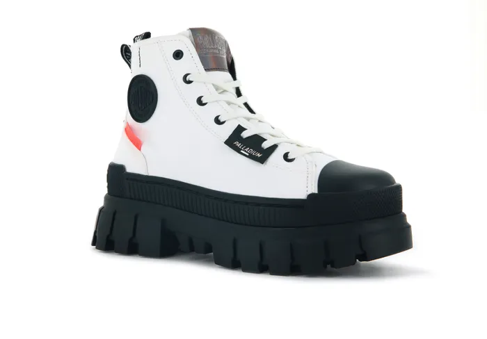 Women Boots PALLADIUM REVOLT HI TX Star White Women Boots PALLADIUM REVOLT HI TX Star White