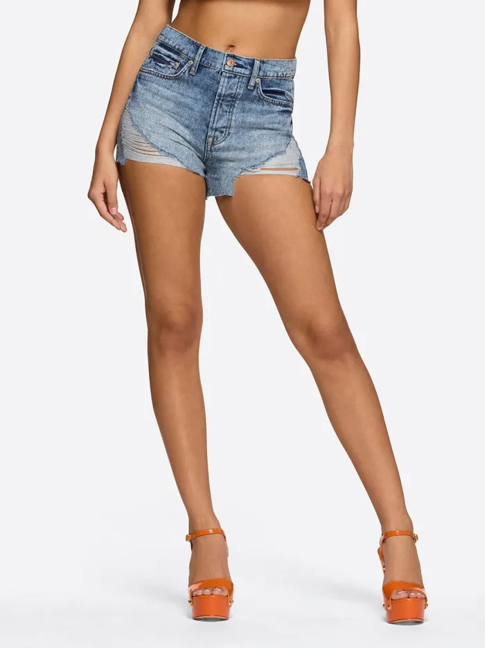 Women Bottoms Jessica Simpson Hug Me High Rise Short In Champion