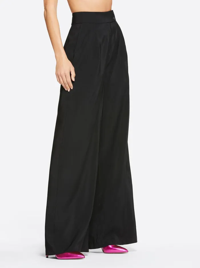 Women Bottoms Jessica Simpson Melba Wide Leg Trouser In Black