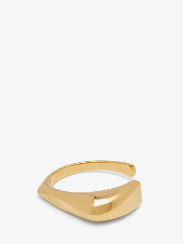Women Bracelets Alexander McQueen Claw Cuff Antique Gold