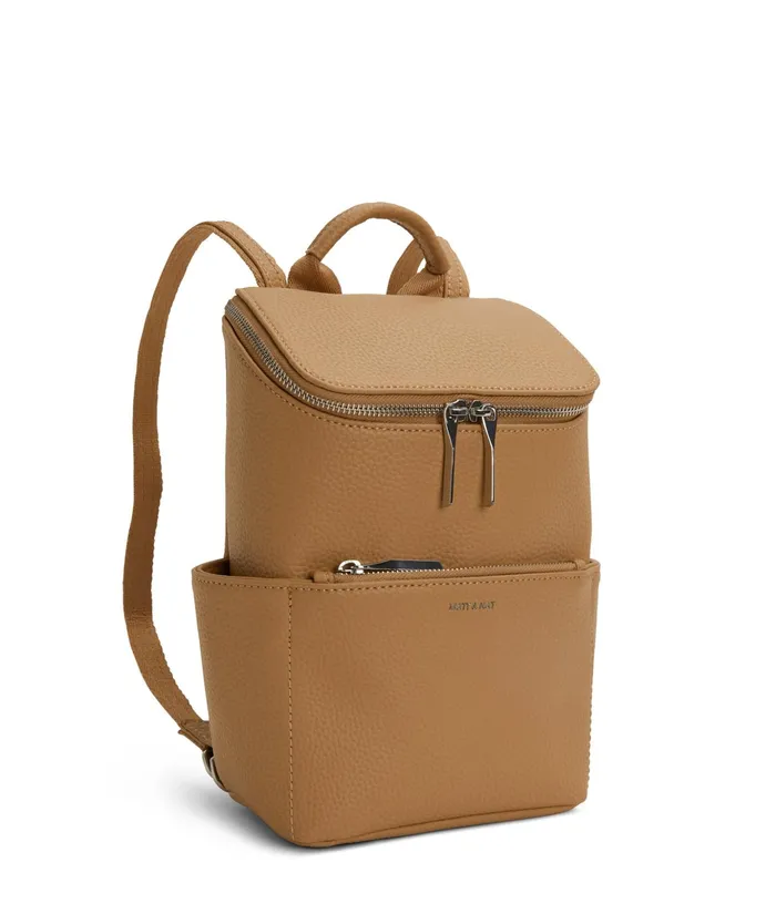 Women Bravesm Small Vegan Backpack 8211 Purity Scone Matt and Nat Backpacks