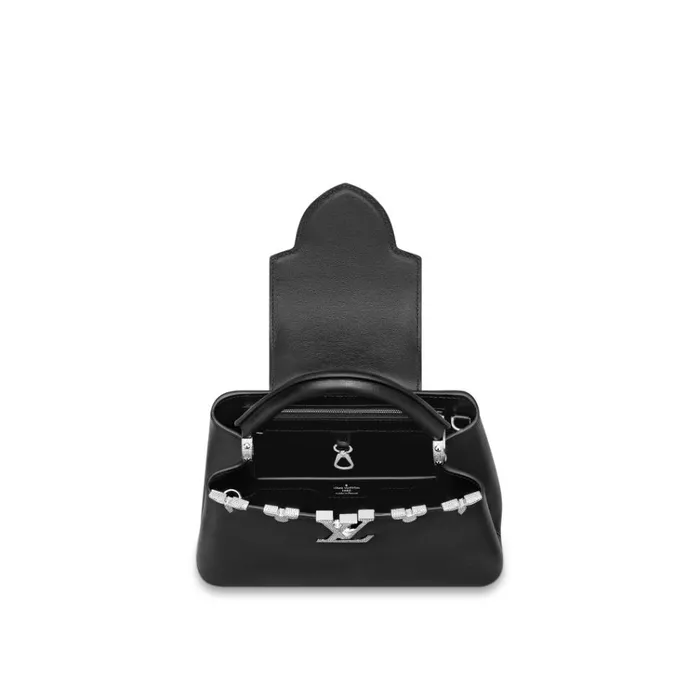 Women Capucines Bag Louis Vuitton Louis Vuitton M51783 Capucines BB Black 8211 Louis Vuitton Handbag Store