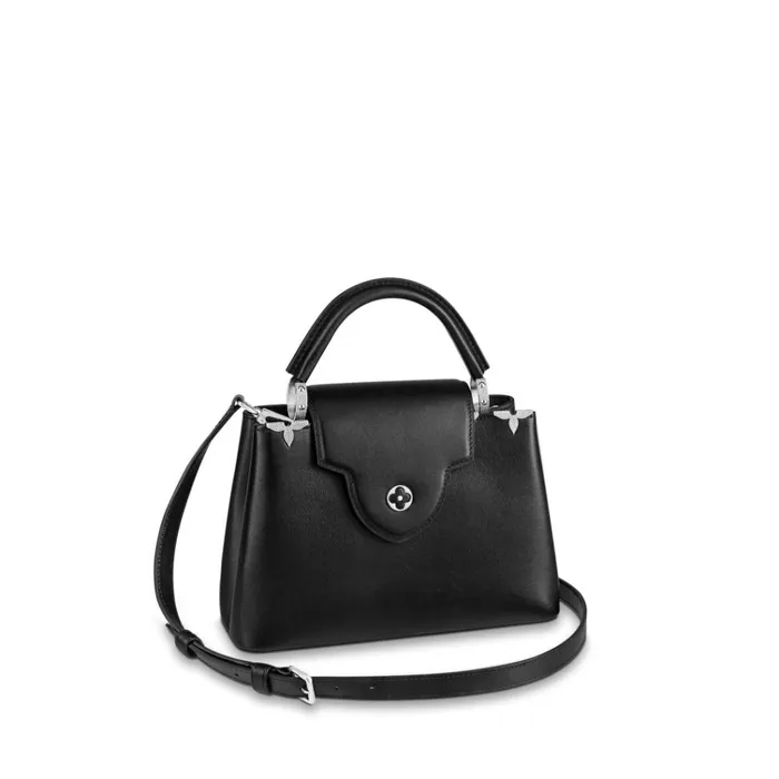 Women Capucines Bag Louis Vuitton Louis Vuitton M51783 Capucines BB Black 8211 Louis Vuitton Handbag Store