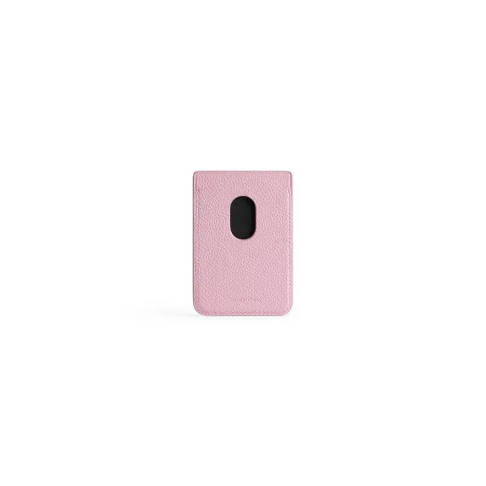 Women Card Holders Balenciaga Cash Magnet Card Holder In Pink