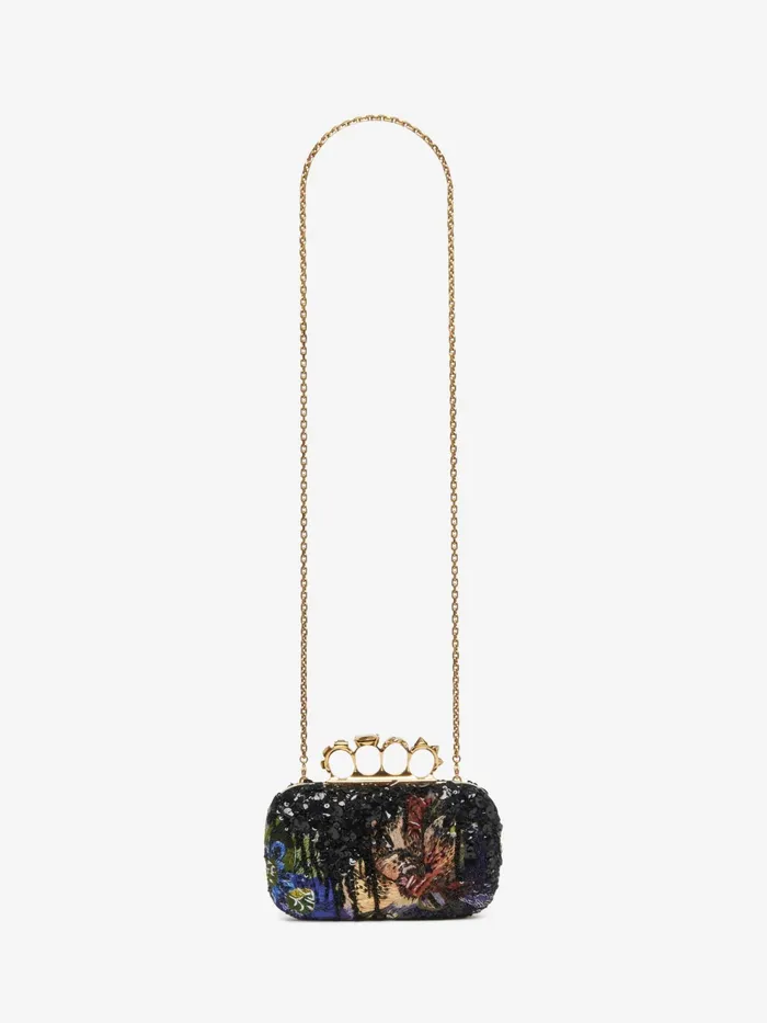 Women Clutches Alexander McQueen Knuckle Clutch Multicolour