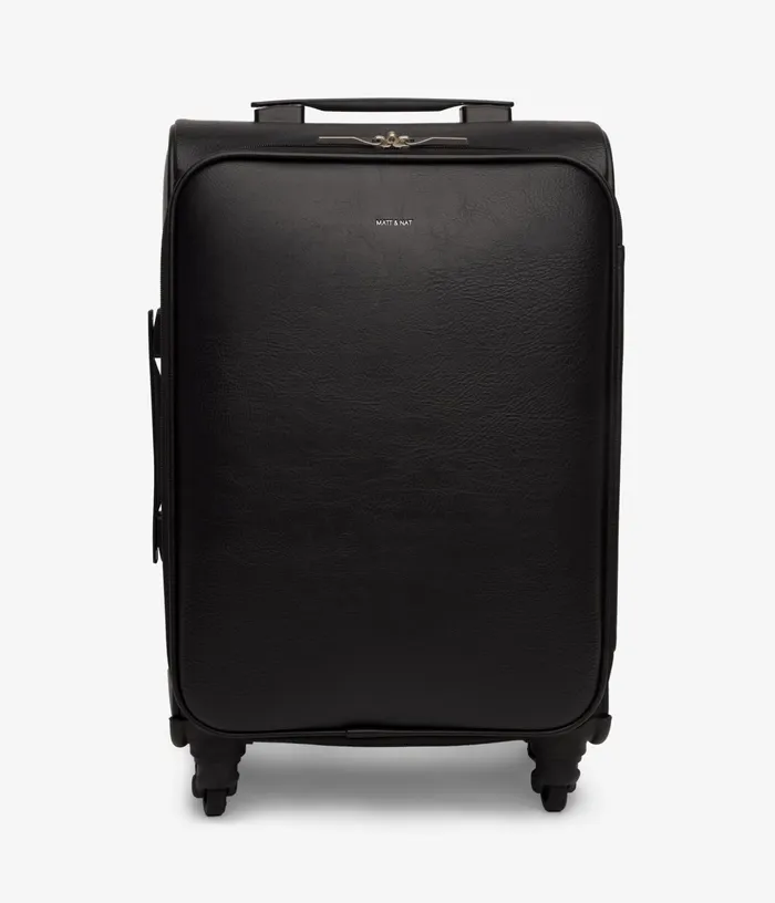 Women Coast Vegan Carry On Luggage Bag 8211 Dwell Black Matt and Nat Travel