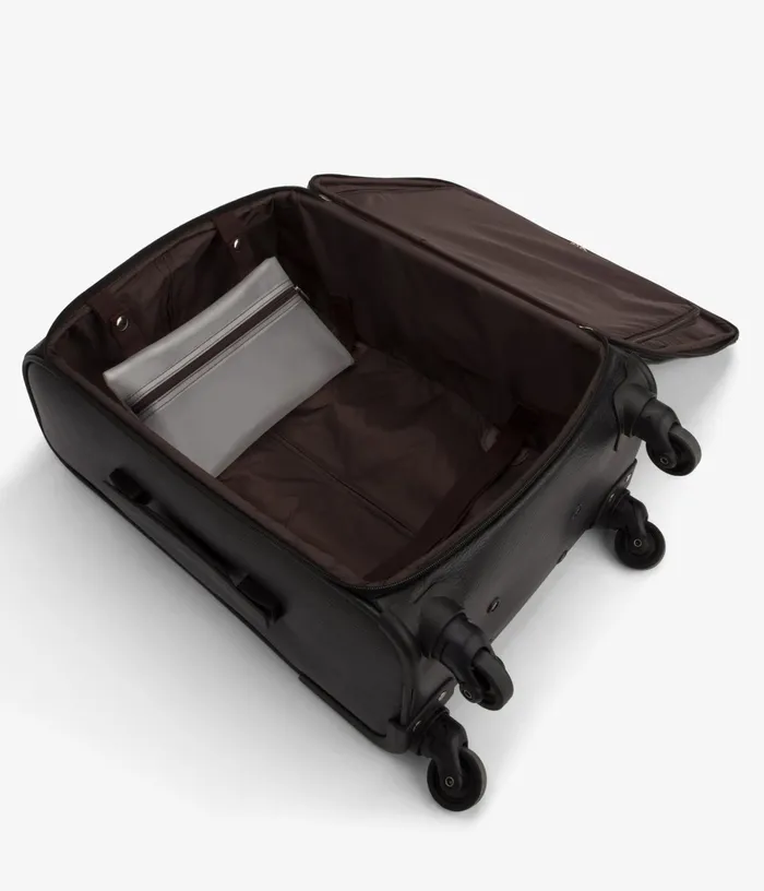 Women Coast Vegan Carry On Luggage Bag 8211 Dwell Black Matt and Nat Travel