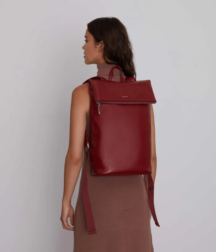 Women Colton Vegan Backpack 8211 Loom Plum Matt and Nat Backpacks