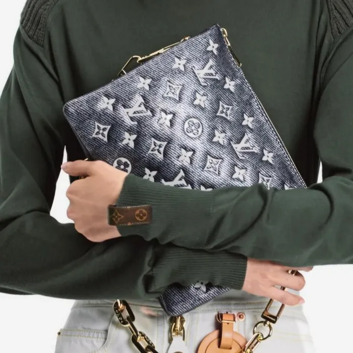 Women Coussin Bag Louis Vuitton Louis Vuitton M23071 Coussin PM Blue 8211 Louis Vuitton Handbag Store