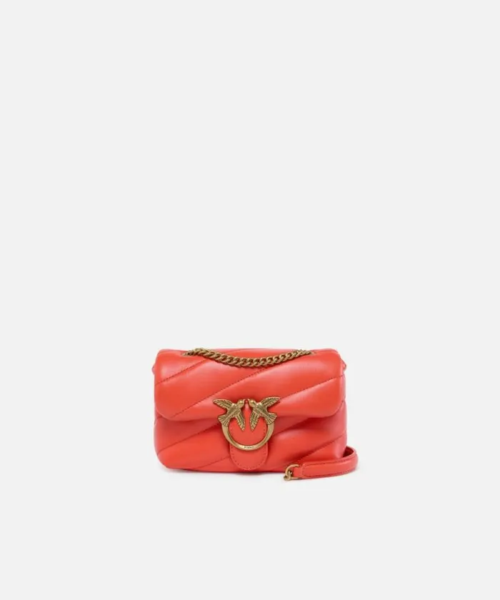 Women Crossbody Bags Pinko Baby Love Bag Puff Maxi Quilt Mandarin Redantiquegold Women Crossbody Bags Pinko Baby Love Bag Puff Maxi Quilt Mandarin Redantiquegold