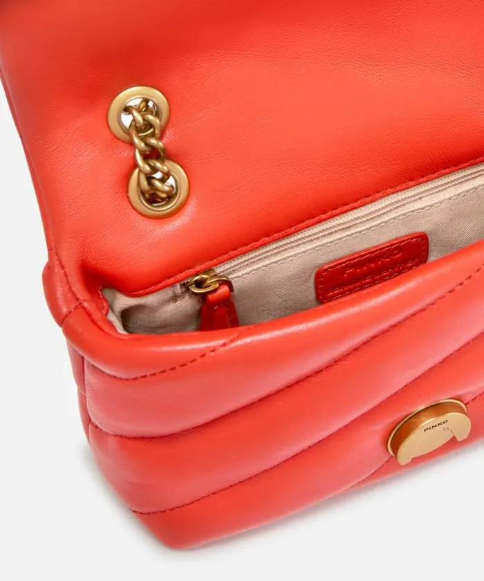 Women Crossbody Bags Pinko Baby Love Bag Puff Maxi Quilt Mandarin Redantiquegold Women Crossbody Bags Pinko Baby Love Bag Puff Maxi Quilt Mandarin Redantiquegold