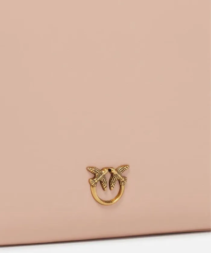 Women Crossbody Bags Pinko Classic Flat Love Bag Simply Pinkdusty Pinkantique Gold Women Crossbody Bags Pinko Classic Flat Love Bag Simply Pinkdusty Pinkantique Gold