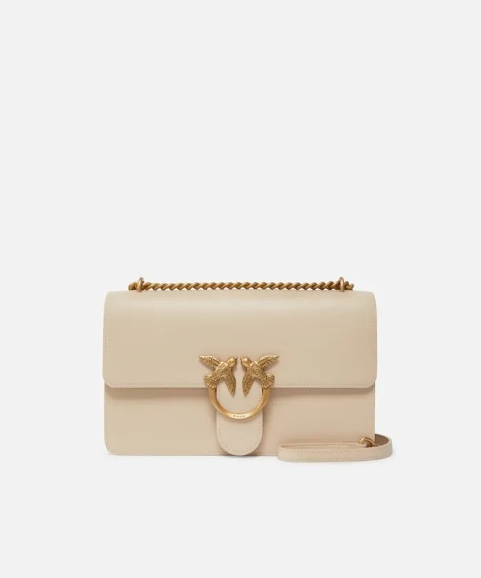 Women Crossbody Bags Pinko Classic Love Bag One Simply Beigesmoke Greyantiquegold Women Crossbody Bags Pinko Classic Love Bag One Simply Beigesmoke Greyantiquegold