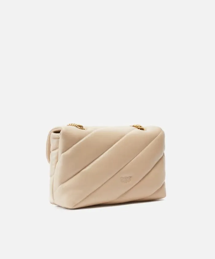 Women Crossbody Bags Pinko Classic Love Bag Puff Maxi Quilt Beigesmoke Greyantiquegold Women Crossbody Bags Pinko Classic Love Bag Puff Maxi Quilt Beigesmoke Greyantiquegold