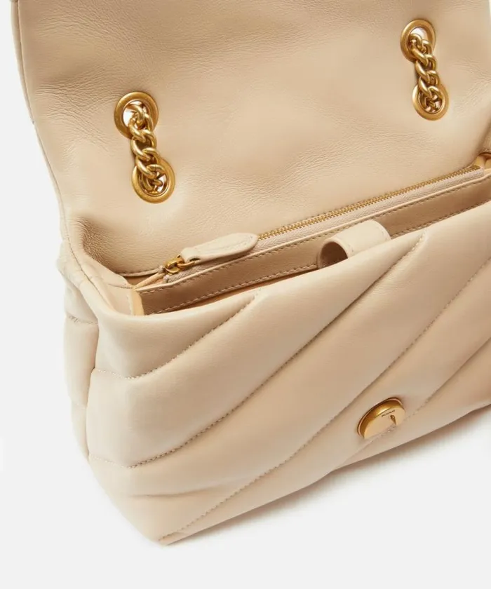 Women Crossbody Bags Pinko Classic Love Bag Puff Maxi Quilt Beigesmoke Greyantiquegold Women Crossbody Bags Pinko Classic Love Bag Puff Maxi Quilt Beigesmoke Greyantiquegold