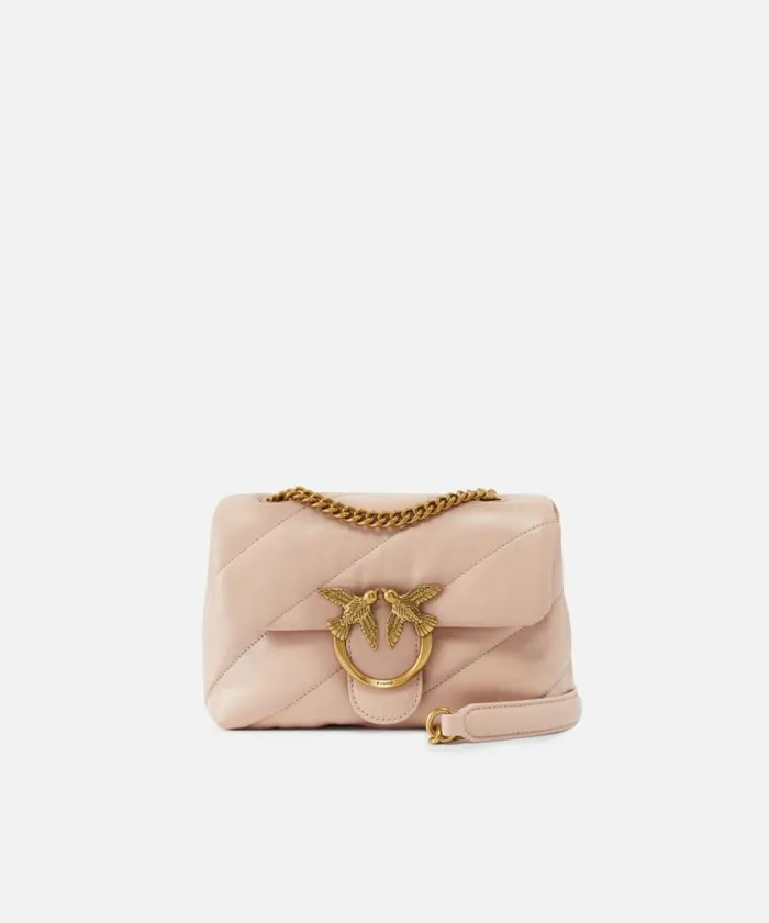 Women Crossbody Bags Pinko Mini Love Bag Puff Maxi Quilt Pinkdusty Pinkantique Gold Women Crossbody Bags Pinko Mini Love Bag Puff Maxi Quilt Pinkdusty Pinkantique Gold