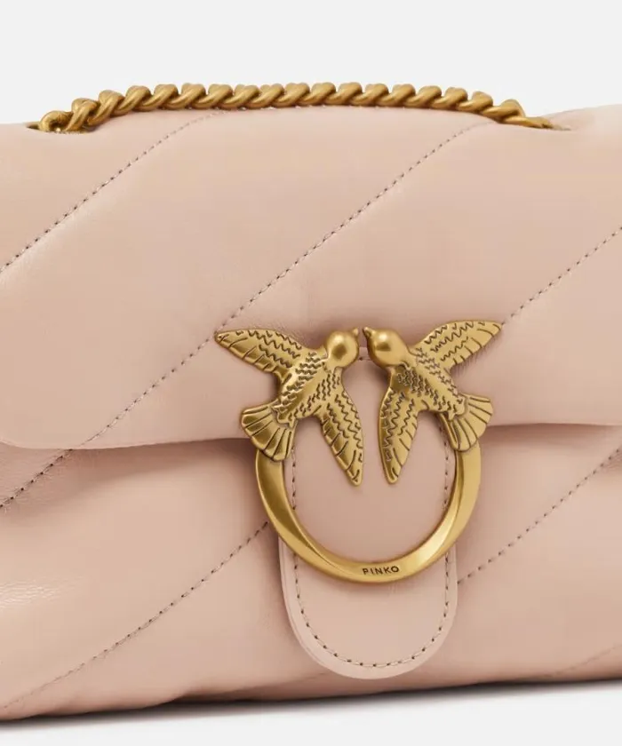 Women Crossbody Bags Pinko Mini Love Bag Puff Maxi Quilt Pinkdusty Pinkantique Gold Women Crossbody Bags Pinko Mini Love Bag Puff Maxi Quilt Pinkdusty Pinkantique Gold