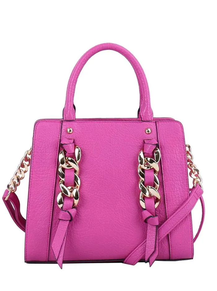 Women Crossbody Jessica Simpson Maison Satchel In Raspberry Rose