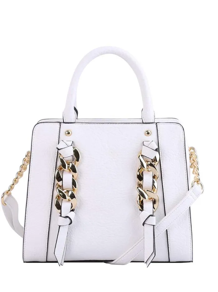 Women Crossbody Jessica Simpson Maison Satchel In White