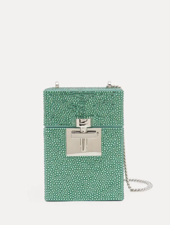 Women Crystal Pav Alibi Top Handle Bag Sage Oscar De La Renta Handbags Women Crystal Pav Alibi Top Handle Bag Sage Oscar De La Renta Handbags