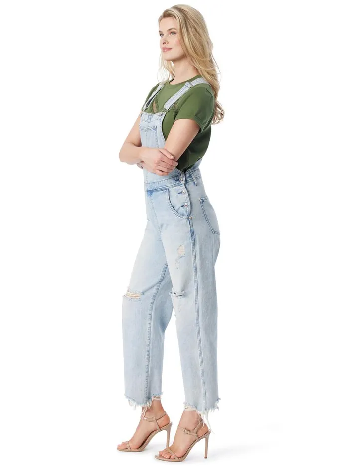 Women Denim Jessica Simpson Baggy Overalls In Folklore