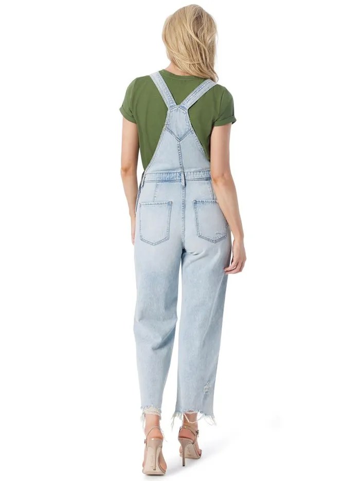 Women Denim Jessica Simpson Baggy Overalls In Folklore