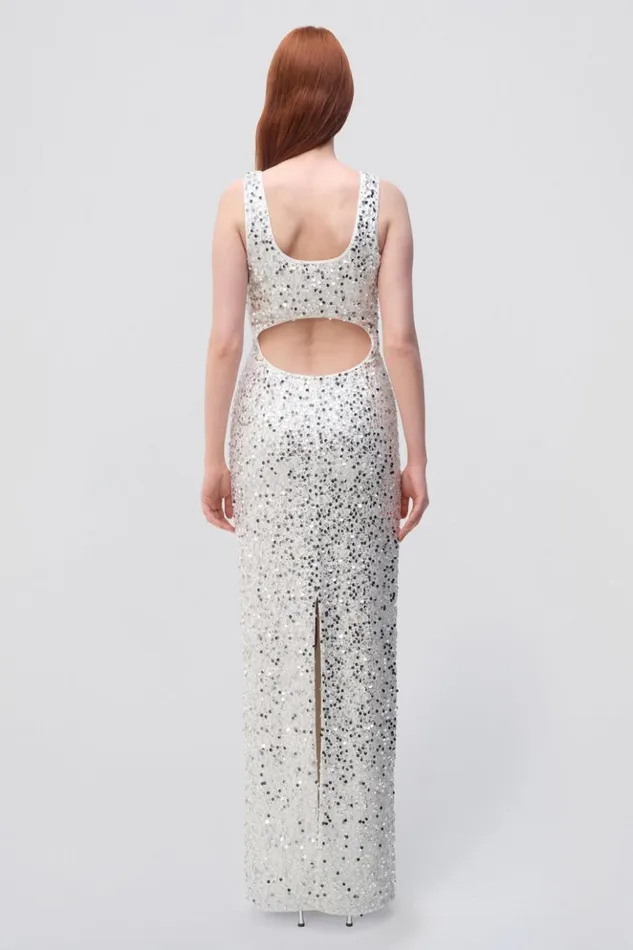 Women Dione Gown White Jonathan Simkhai Dresses and Jumpsuits