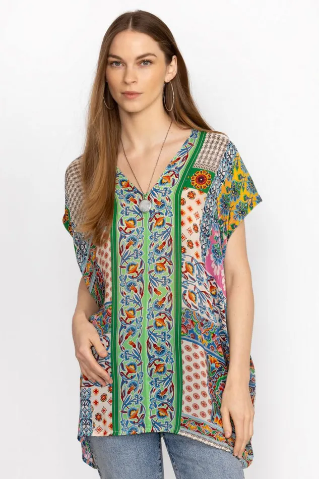 Women DISKANA ALEXANDRA BLOUSE Diskana Johnny Was Tops