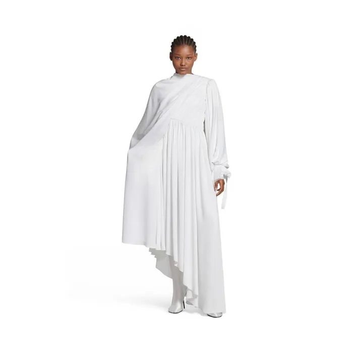 Women Dresses and Skirts Balenciaga All In Dress In Whiteblack