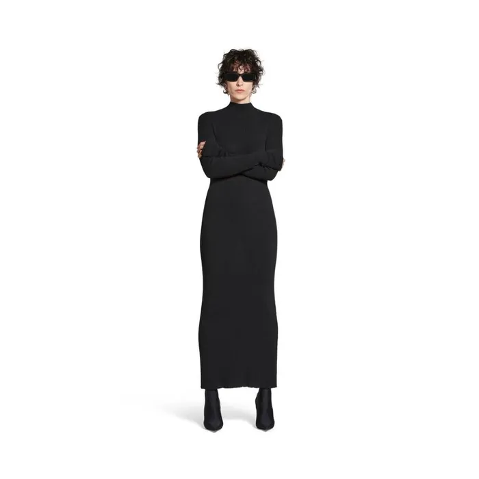 Women Dresses and Skirts Balenciaga Balenciaga Maxi Dress In Black