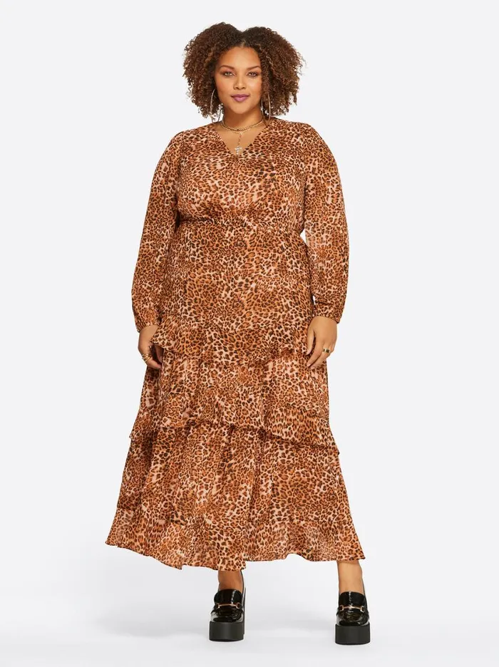 Women Dresses Jessica Simpson Tabatha Dress In Panthera