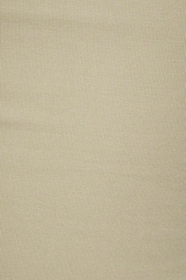 Women Dynamite Short Sleeve Tops Drea Jersey Crewneck T Shirt Beige