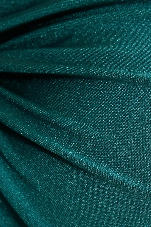 Women Dynamite Swimwear Pearl Cutout Bandeau Bikini Top Green