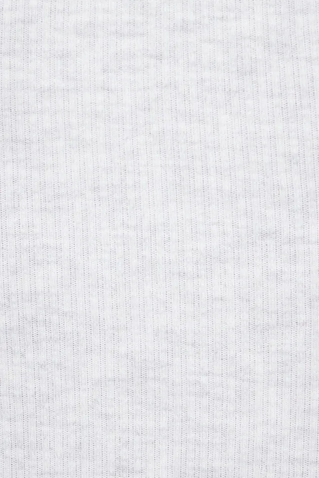 Women Dynamite Tops Tedi Ribbed Tank Top Gray
