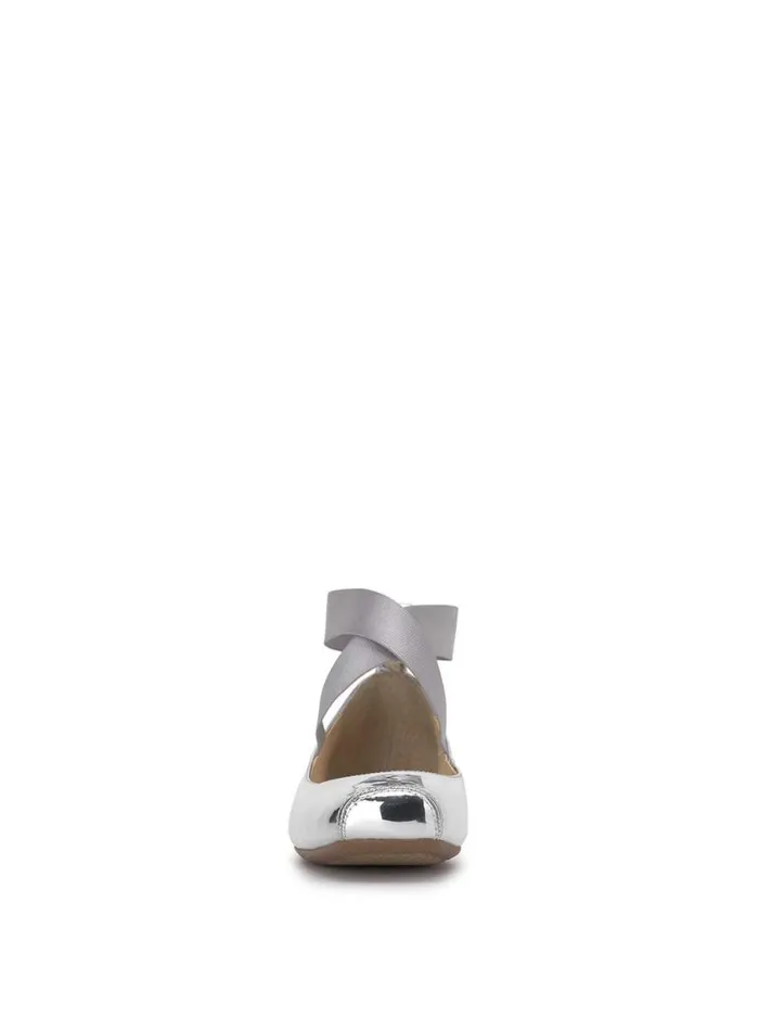 Women Flats Jessica Simpson Mandalaye Ballet Flat In Silver