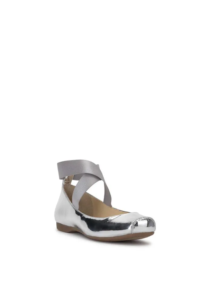 Women Flats Jessica Simpson Mandalaye Ballet Flat In Silver