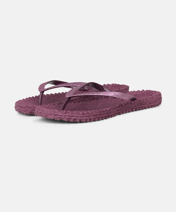 Women Flip Flops Ilse Jacobsen Flip Flop With Glitter 8211 Rubino
