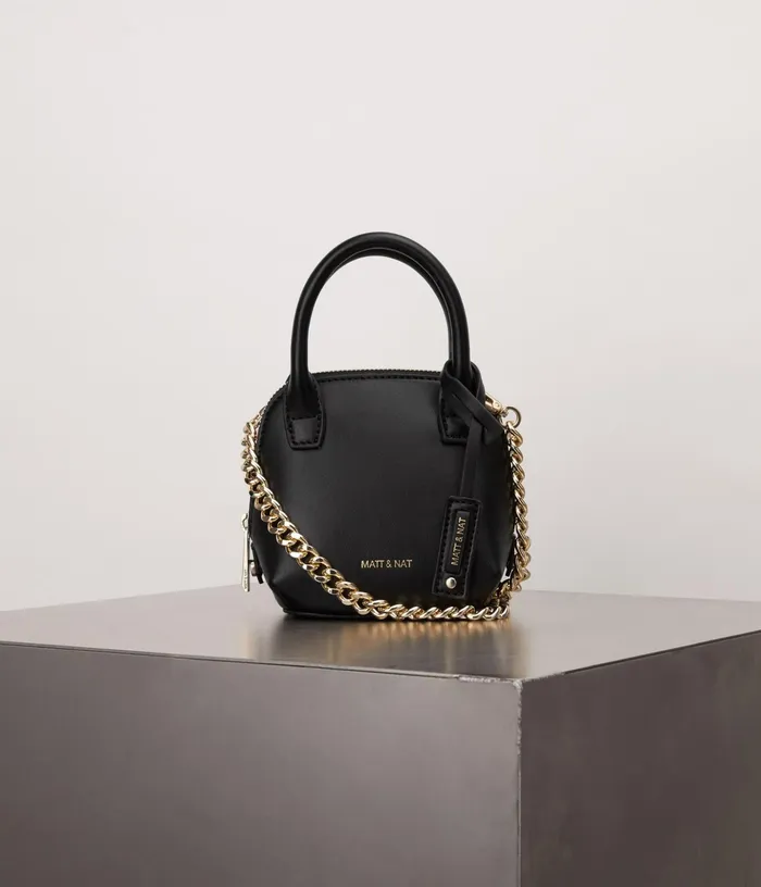 Women Gessi Micro Vegan Crossbody Bag 8211 Appleskin Black Matt and Nat Crossbody Women Gessi Micro Vegan Crossbody Bag 8211 Appleskin Black Matt and Nat Crossbody