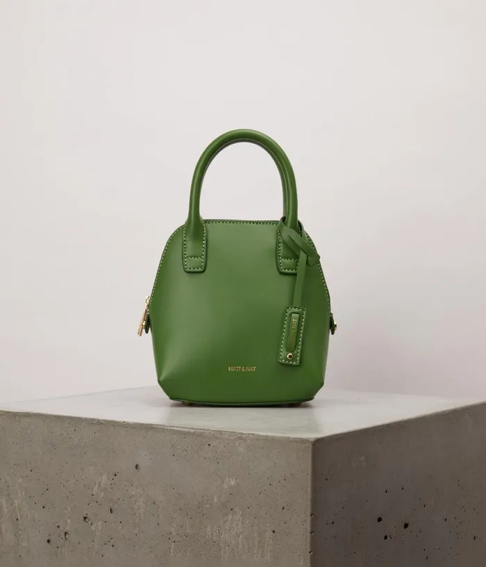 Women Gessi Mini Vegan Satchel 8211 Appleskin Hazel Matt and Nat Satchels