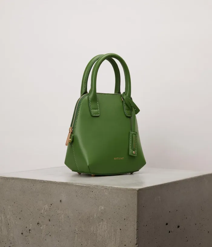 Women Gessi Mini Vegan Satchel 8211 Appleskin Hazel Matt and Nat Satchels