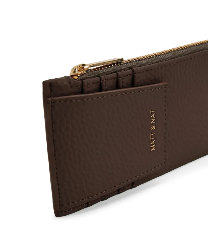 Women Gratz Vegan Wallet 8211 Purity Chocolate Matt and Nat Wallets